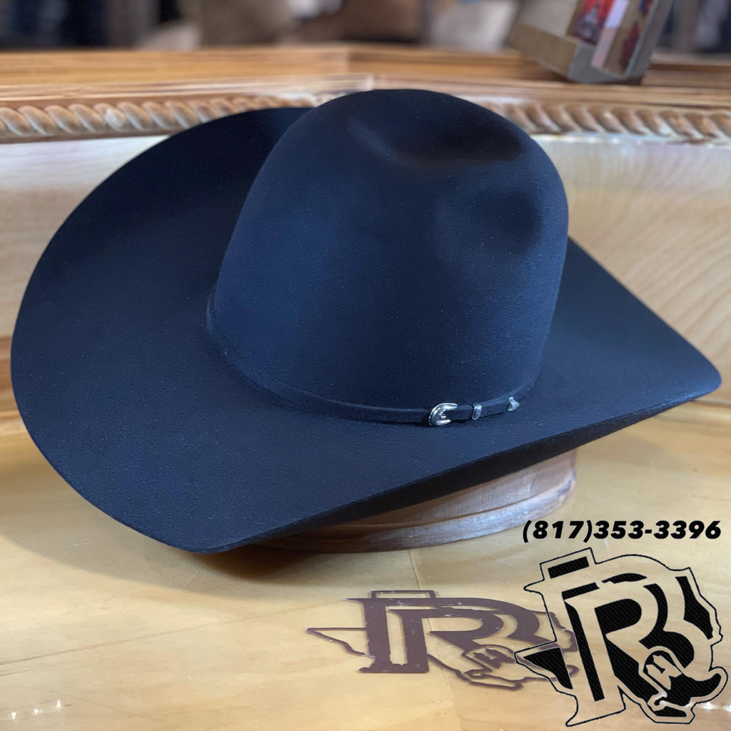 7X BLACK | RODEO KING FELT COWBOY HAT