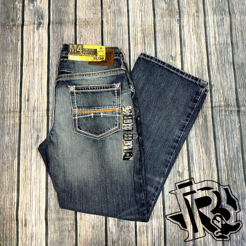 “ Coltrane “ ARIAT BOOTCUT MEN JEAN M4 LIGHT WASH 10017511