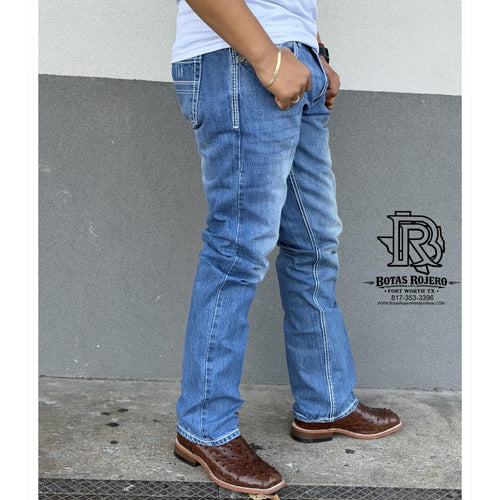 01 | STRAIGHT | LIGHT BLUE | IRON SPUR | MEN WESTERN JEANS