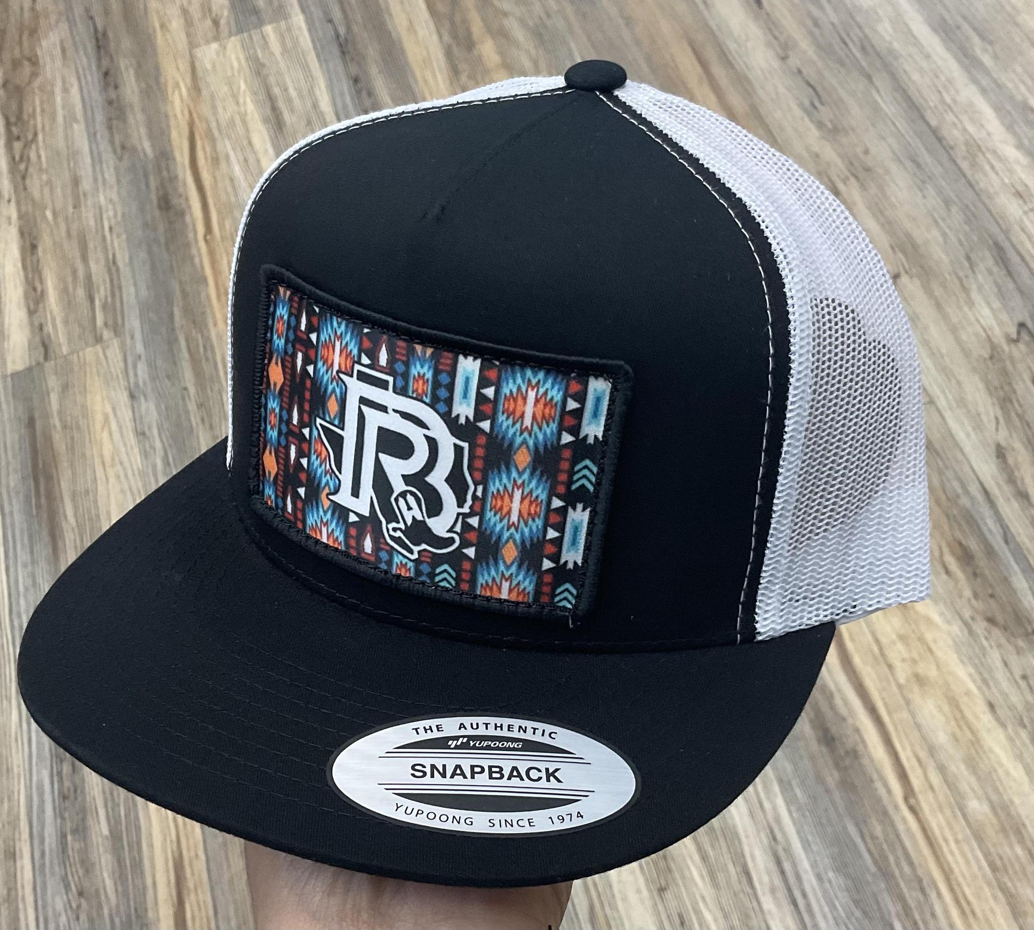 “ Gustavo “ | WESTERN AZTEC CAPS BY BR BLACK/WHITE