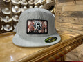 BR RUST GREY FITTED CAP