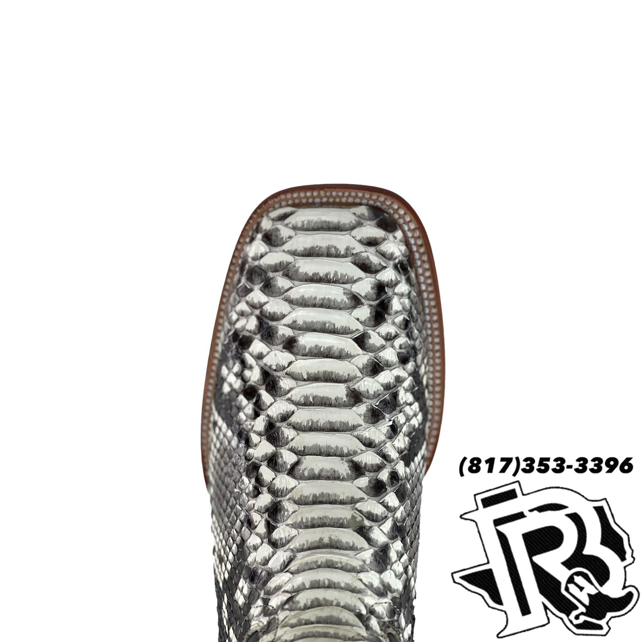 ORIGINAL PYTHON SNAKE | SQUARE TOE MEN BOOTS STYLE #1010