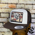 BR WILD WEST Brown/White/Brown CAP