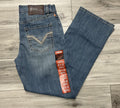 ROCK & ROLL MEN’S MEDIUM VINTAGE RELAXED FIT STRAIGHT BOOT JEANS | BM0SD08572