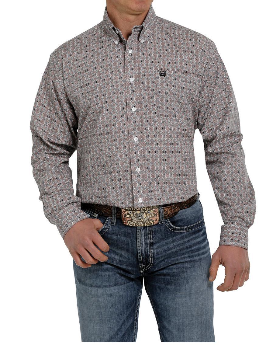 “ John “ | CINCH  LONG SLEEVE SHIRT BUTTON UP MTW1105353