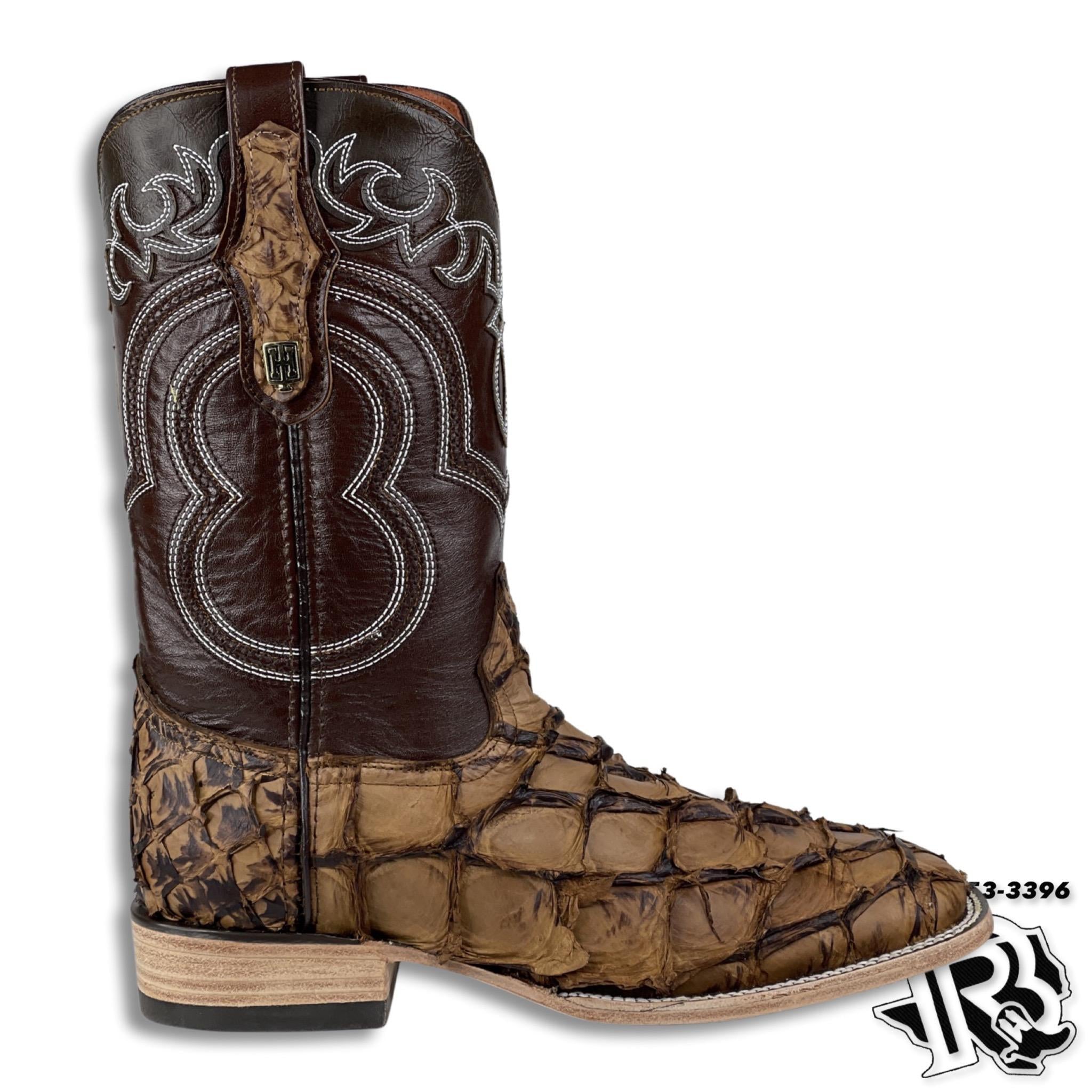 “ Clay “ | Men Western Square Toe Boots Camel Original Leather Hometown