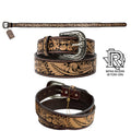 “ EL DORADO TOOLED BELT “ | IRON SPUR WESTERN BELT 1.75 INCH