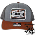 CINCH CAP | GRIT GUTS GRAY SNAP BACK
