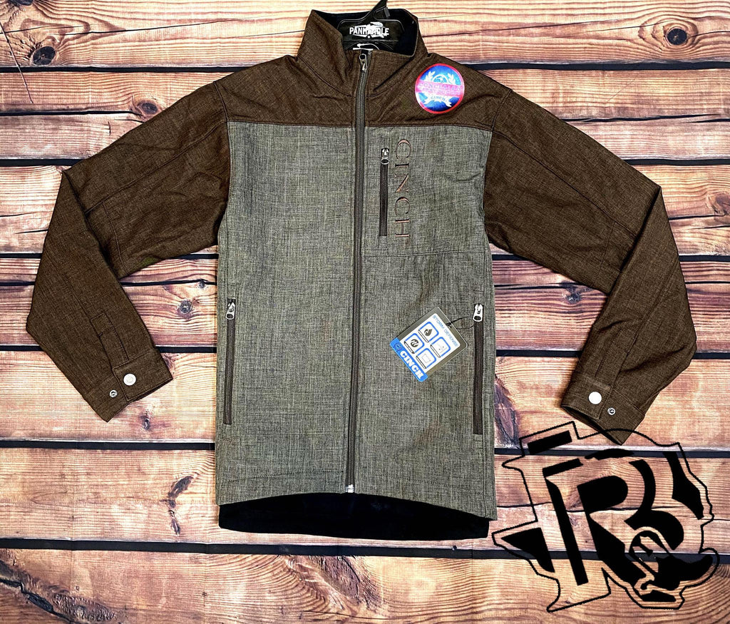 CINCH | MEN JACKET BROWN GREY MWJ1538001