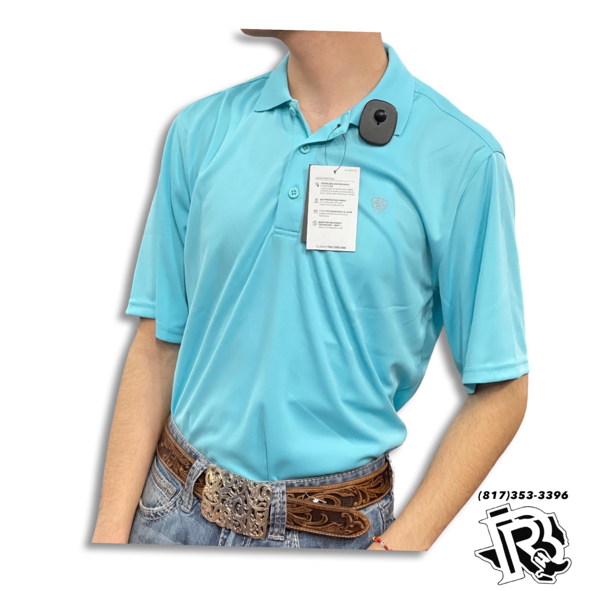 “ Brooks “ |  MEN ARIAT  POLO ARIAR TURQUOISE 10039381
