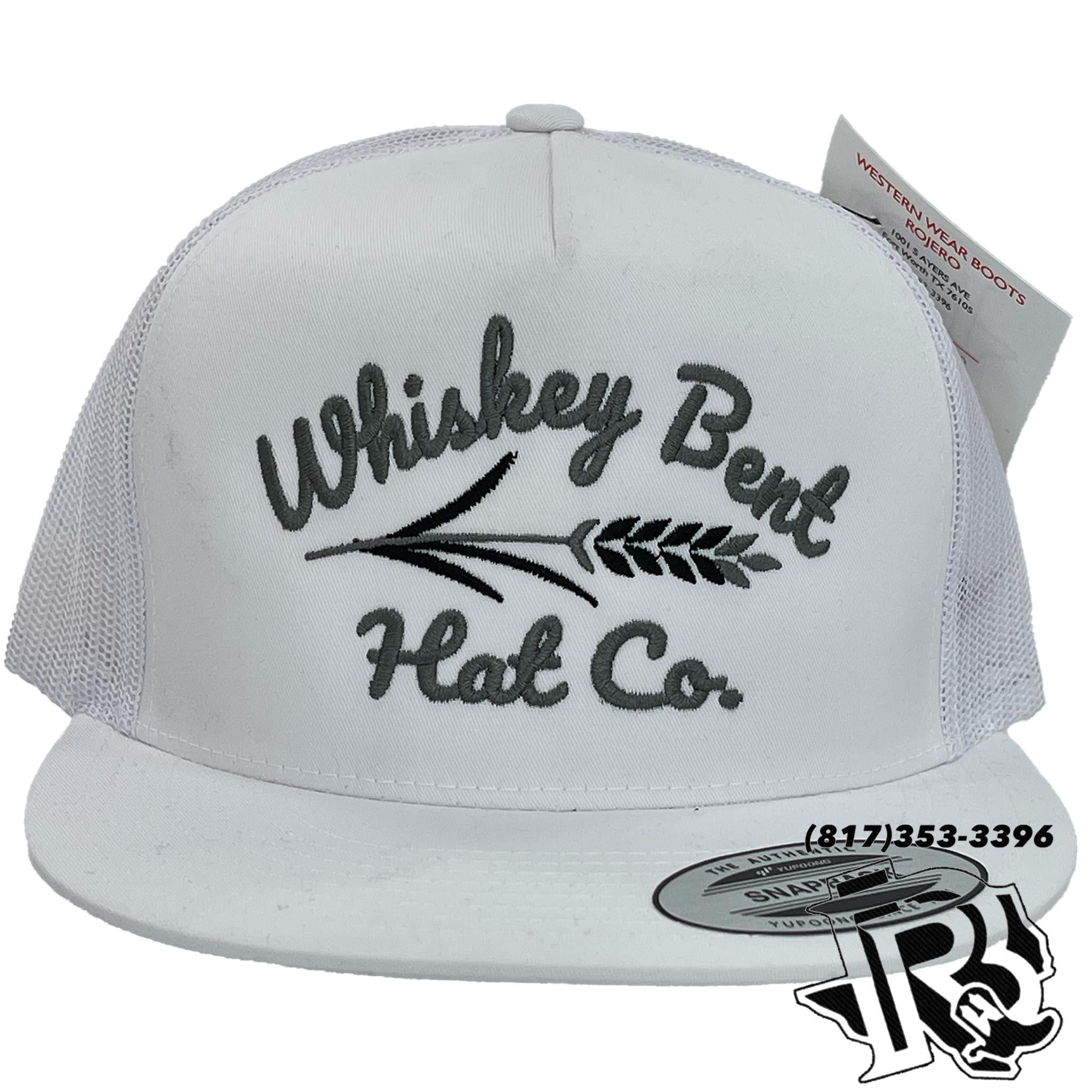 WHISKEY BENT HAT CO | OLD SCHOOL WHITE/WHITE
