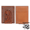 MONEY CLIP MAGNETIC WALLET | FRONT POCKET 3 SLOTS , OPEN SIDE