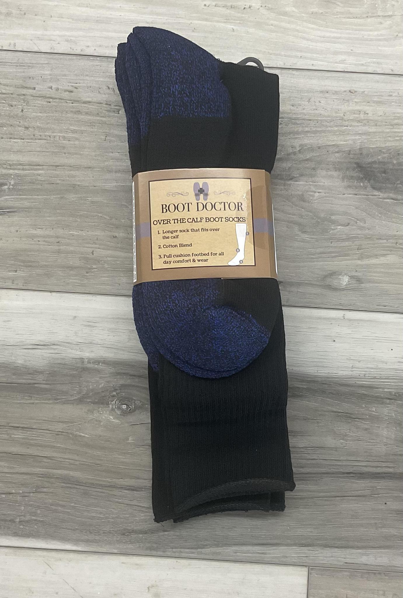 BOOT DOCTOR MEN’S  WORK BOOT SOCKS  3PK |0499101