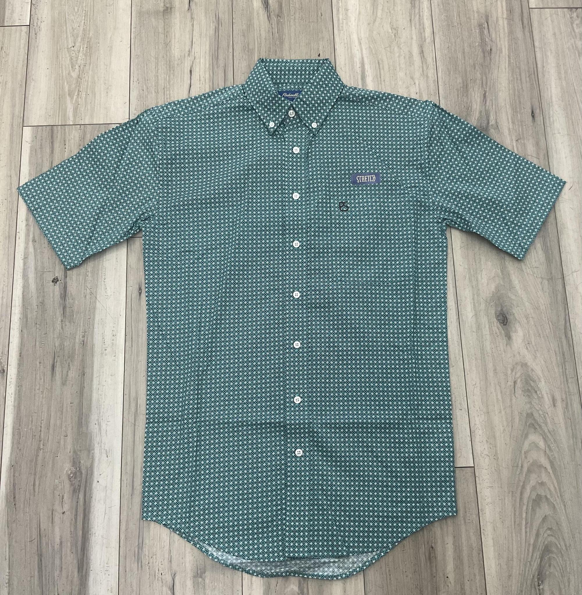 PANHANDLE MEN’S TURQUOISE 1 PKT SHORT SLEEVE SHIRT | SMB3S09560