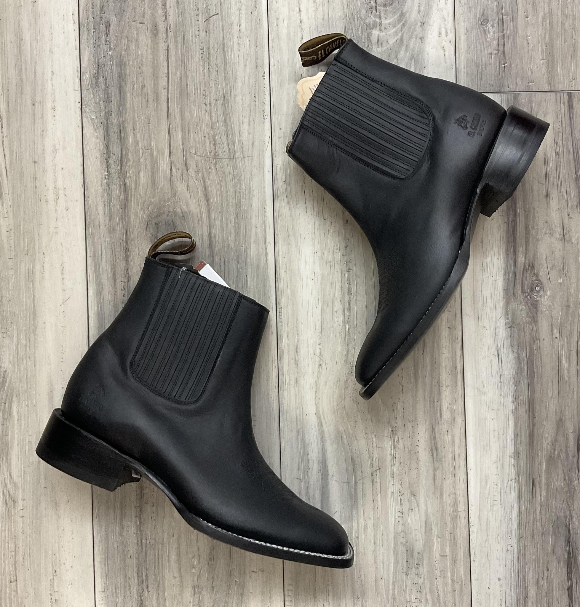 ‘’ORSON’’ IKON NEGRO MATTE SQUARE TOE BOTIN
