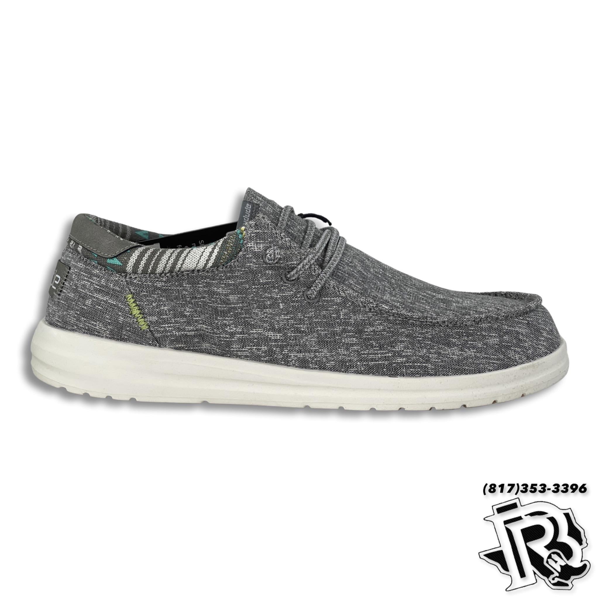 “ Chambray Grey  “ | HEY DUDE MEN SHOES GREY PAUL  (112293059)
