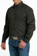 CINCH BLACK GEOMETRIC PRINT - MENS SHIRT | MTW1105663