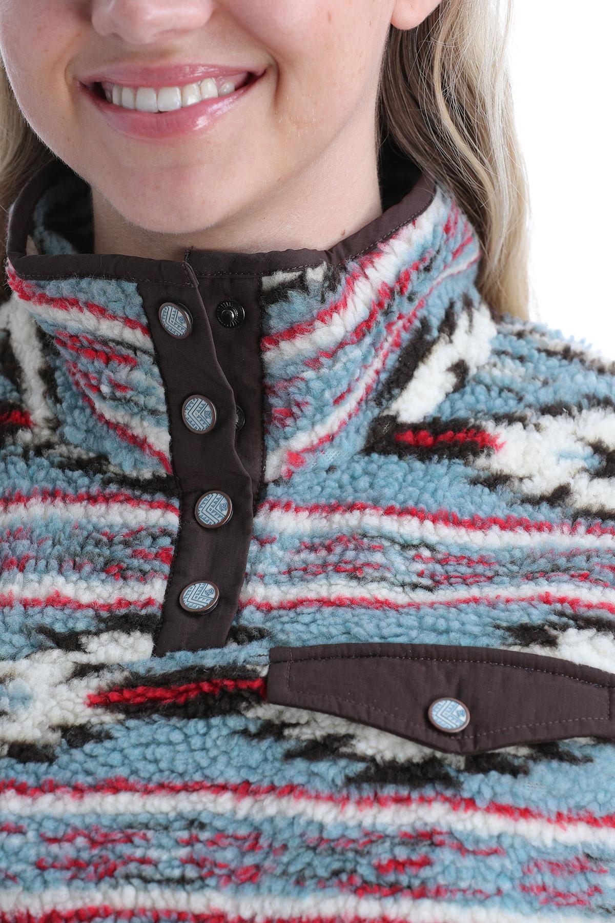 WOMENS PRINTED FLEECE (MAK9821002)