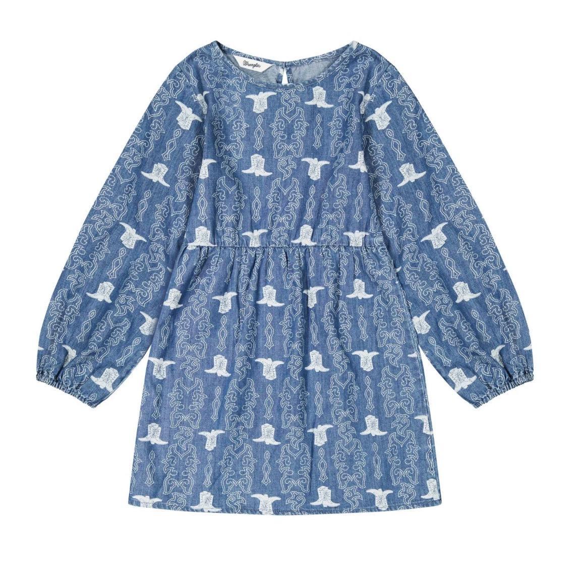 Wrangler® Girls Denim Dress |112385710