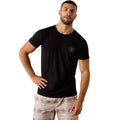 Ariat Men's Banner Badge Black Graphic T-Shirt |10073958
