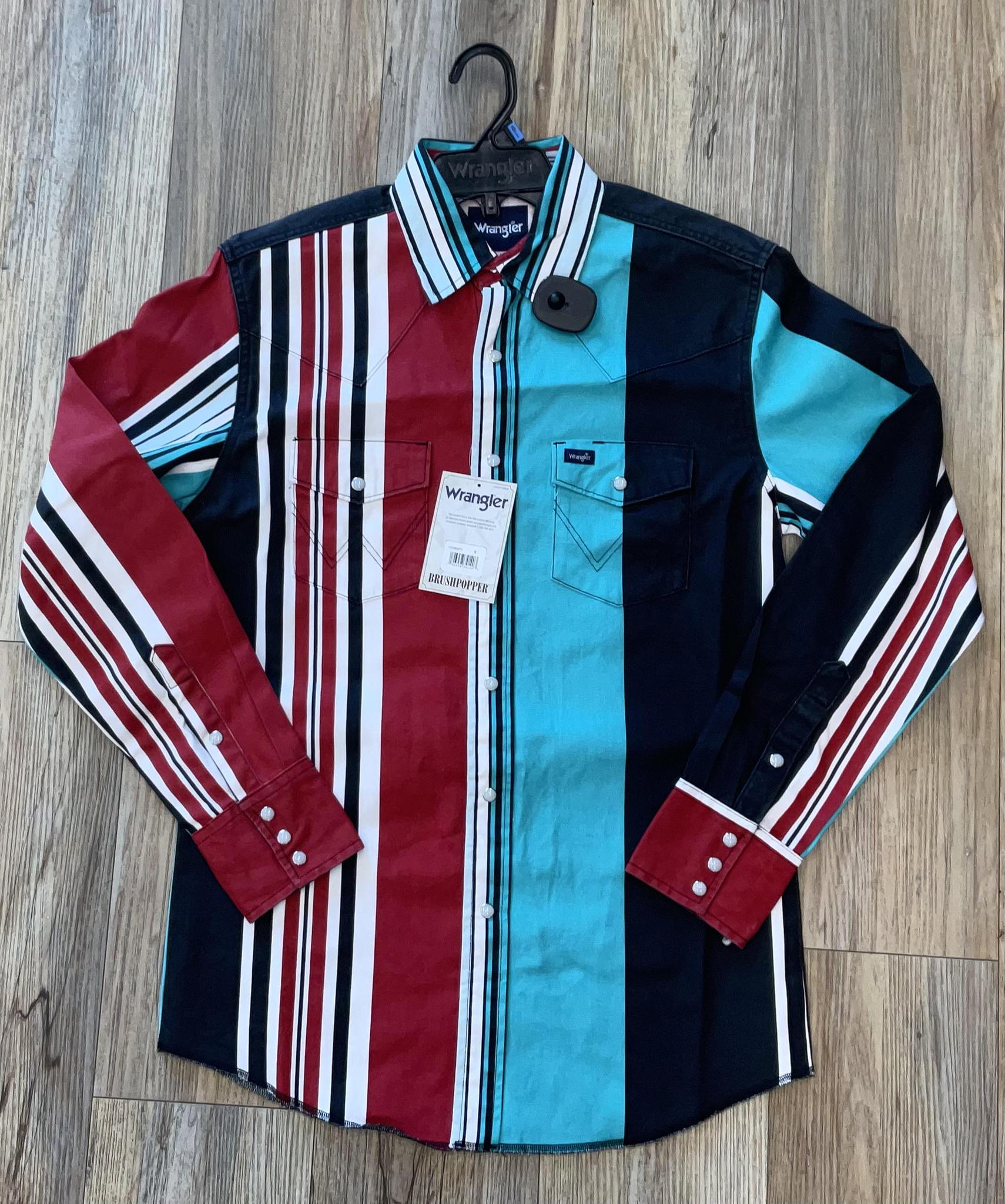 MEN’S LONG SLEAVE WRANGLER BUTTON UP (112353271)