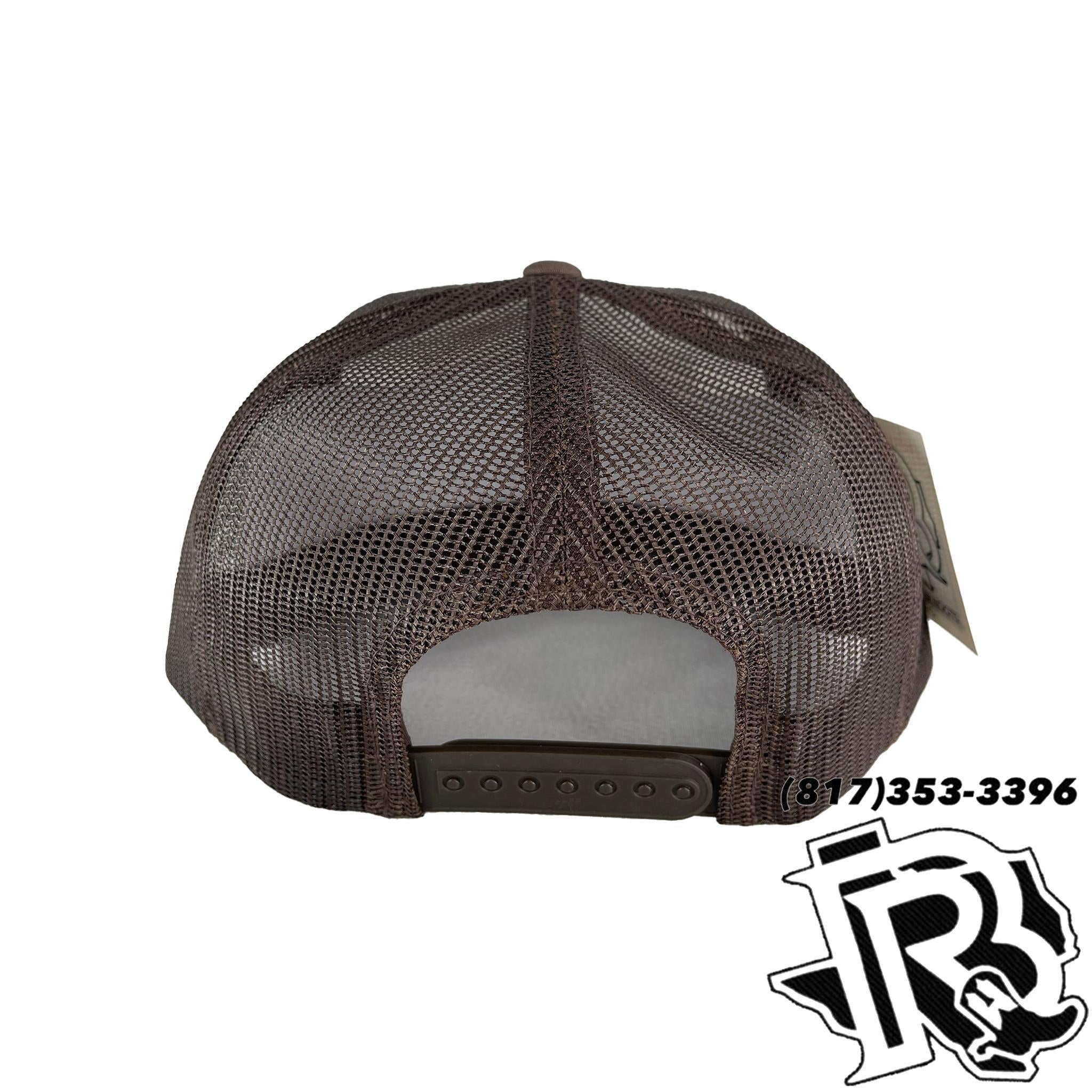 BR CAPS | COWBOY SUNSET BROWN/WHITE/BROWN