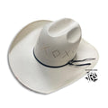 TWISTER 10X | “ X & DIAMONDS “ SHANTUNG HAT NATURAL T73908