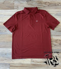 Mens short sleeve arenaflex polo red shirt | MTK1863032