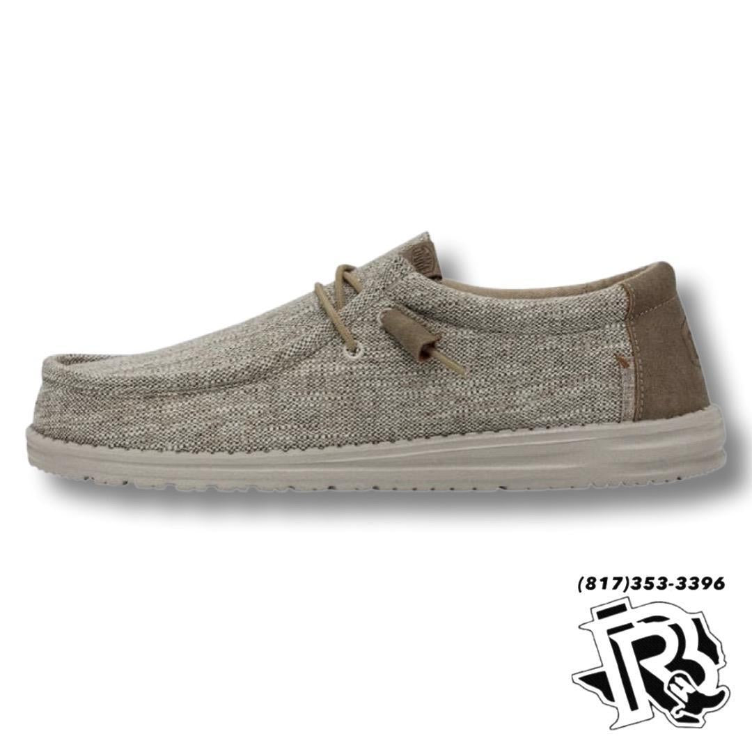 “ PAUL “ | HEY DUDE STRETCH SLIP ON SHOE LIGHT WHITE 40002-267