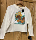 WOMENS GRAPHIC PULLOVER NATURAL ROCK & ROLL | RRWT91R0D8
