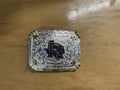 Botas Rojero Belt Buckle Silver/ Torquoise