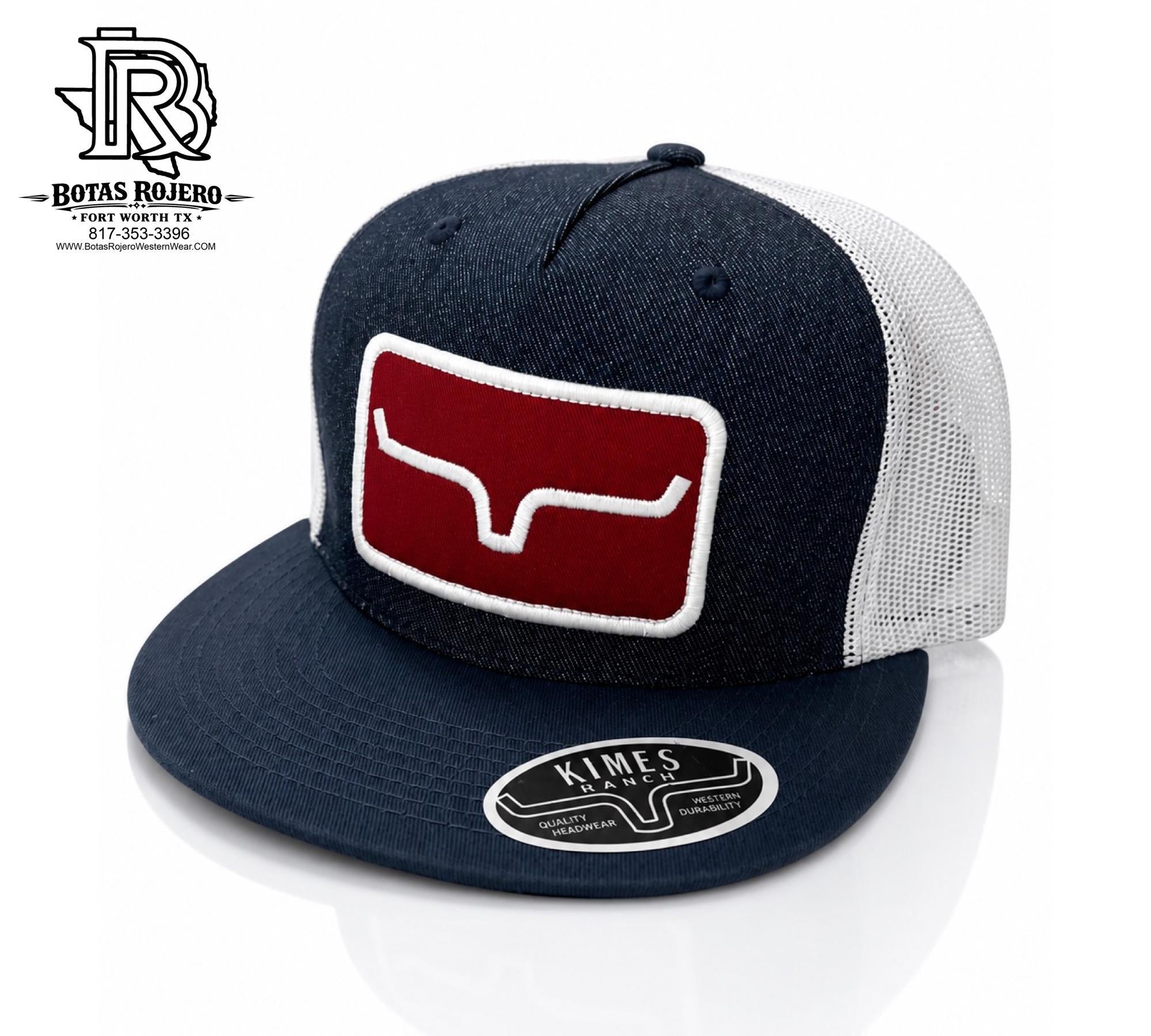 “ BANNER “ KIMES RANCH CAP SNAP BACK BLUE