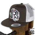 BR OUTLINE VINTAGE EDITION BROWN / WHITE WHITE PATCH