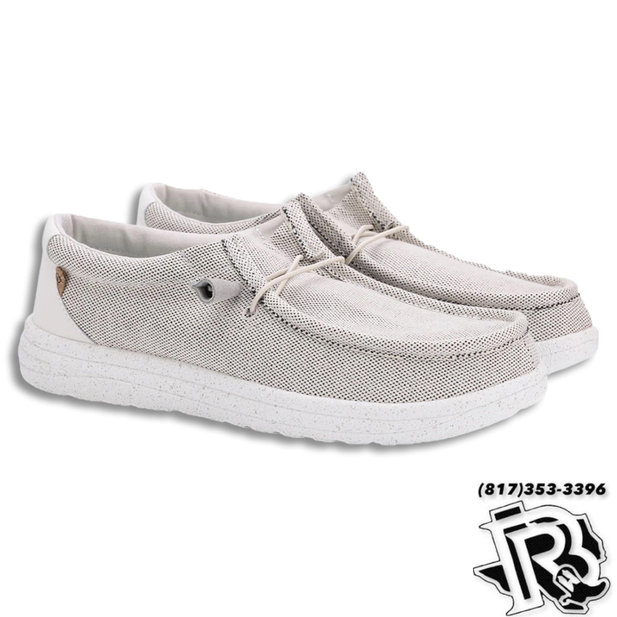 “ PAUL “ | WHITE MEN'S CASUAL CANVAS SHOE