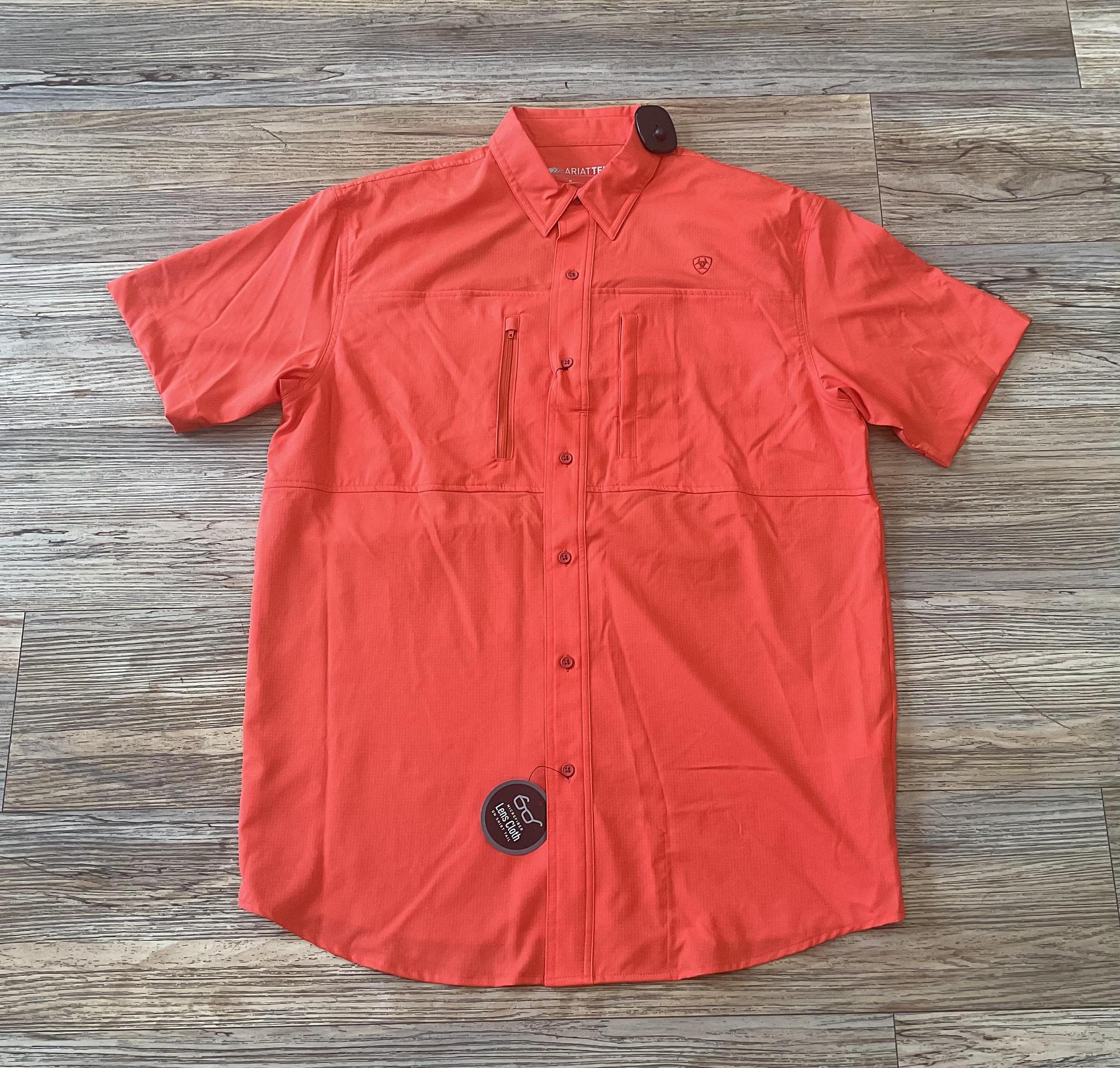 Mens Ariat Venttek short sleeve Grenadine shirt | 10051344