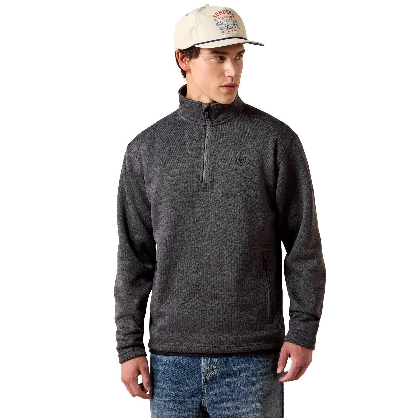 Ariat Men's Caldwell Iron Gate 1/4 Zip Sweater |10079333