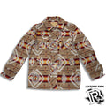 RED AZTEC | MEN BUTTON UP JACKET 92-1011
