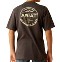 BOY’S ARIAT VINTAGE BLACK EXPLORE CIRCLE T-SHIRT |10060400