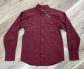 ARIAT MEN’S  FRONTIERTOUGH VENTTEK ZINFANDEL WESTERN FITTED SNAP SHIRT |10079766