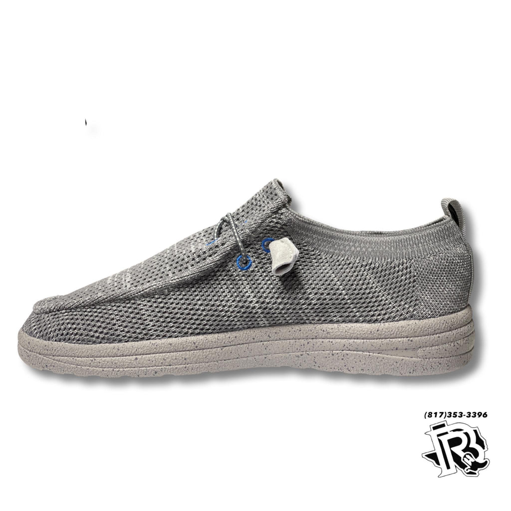 "MICHAEL" | GREY MEN'S CASUAL CANVAS SHOE