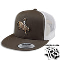 “ CHARROS DE CORAZON “ | Jinete  EDITION CAP BROWN/WHITE