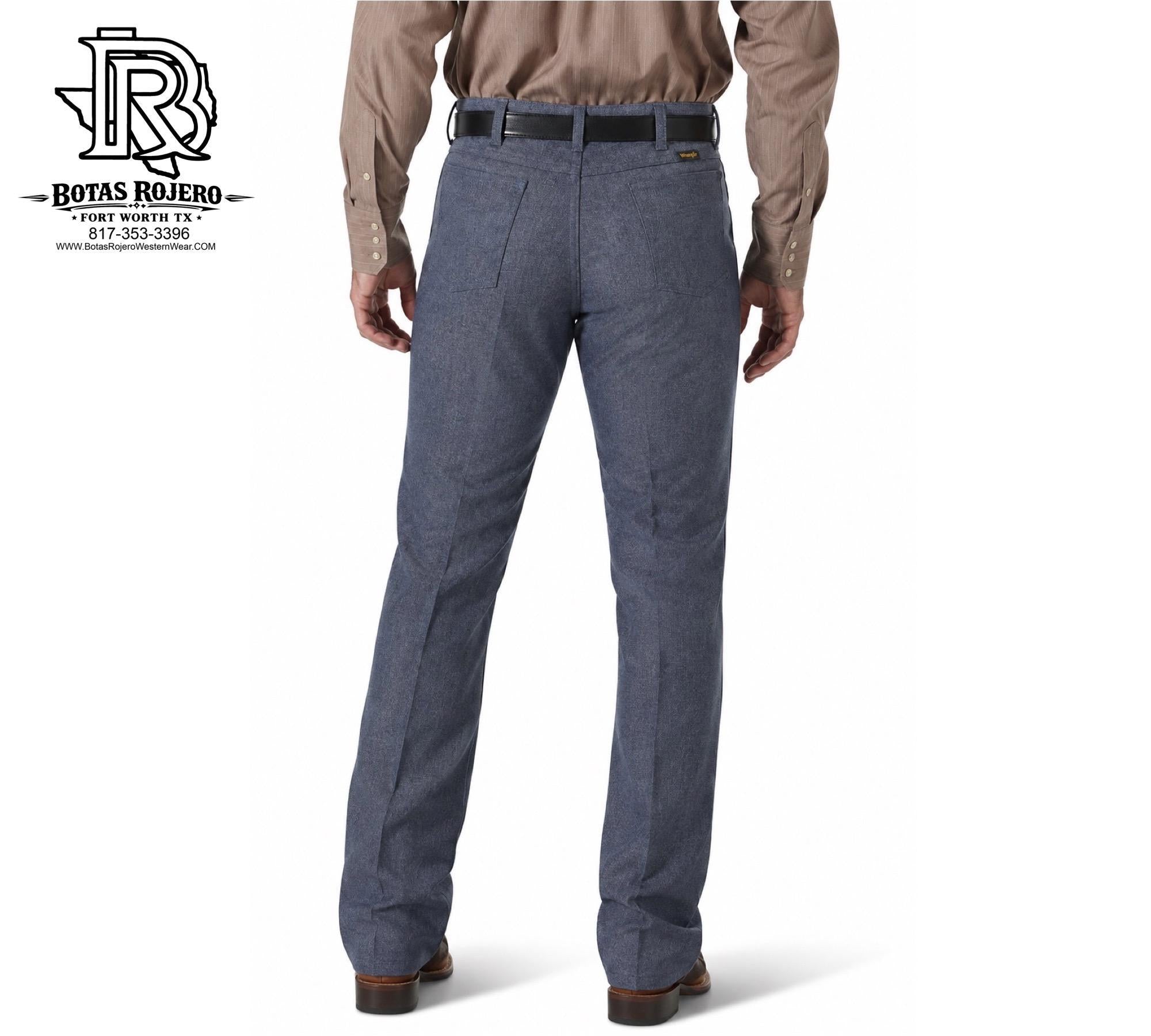 Wrangler Classic Heather Blue Western Jeans Regular Fit 82HV