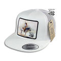 “ Charro De Corazon “ | BR CAPS WESTERN TRUCKER CAP WHITE