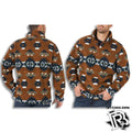 BROWN AZTEC | WRANGLER SWEATER (MZ3106E)
