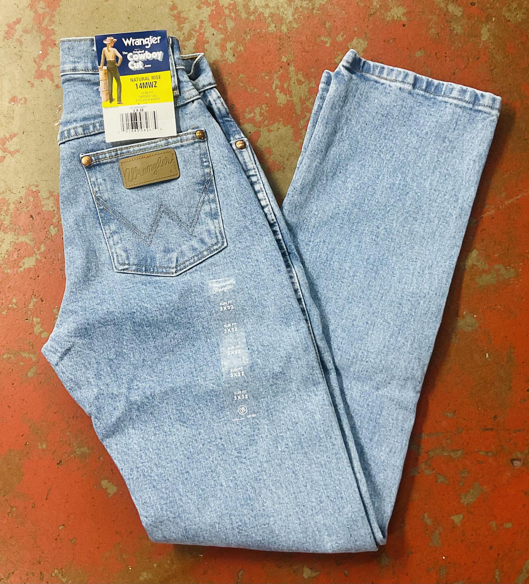 Womens wrangler jean natural rise | 1014MWZAT