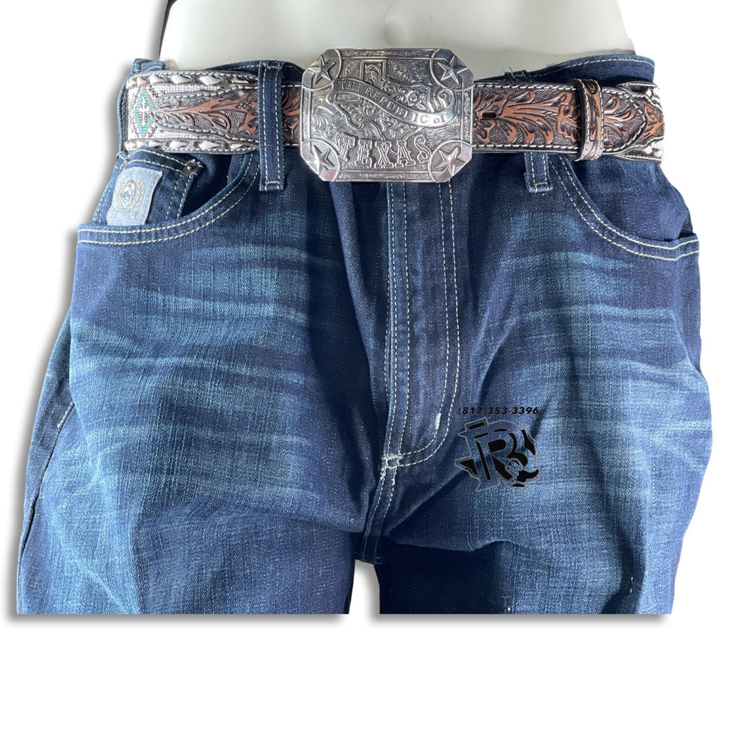STRAIGHT LEG | CINCH MEN  JEANS DARK WASH  MB98034007 SILVER LABEL