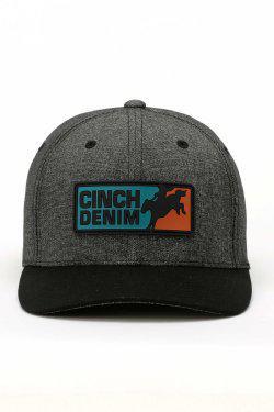 MEN'S CINCH DENIM CAP - BLACK | MCC0627790