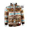 “ Anthony “ | ROCK&ROLL Cotton Aztec Bomber Coat RRMO92RZX5