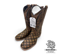 PIRARUCU MEN FISH MEN WESTERN BOOTS SQUARE TOE