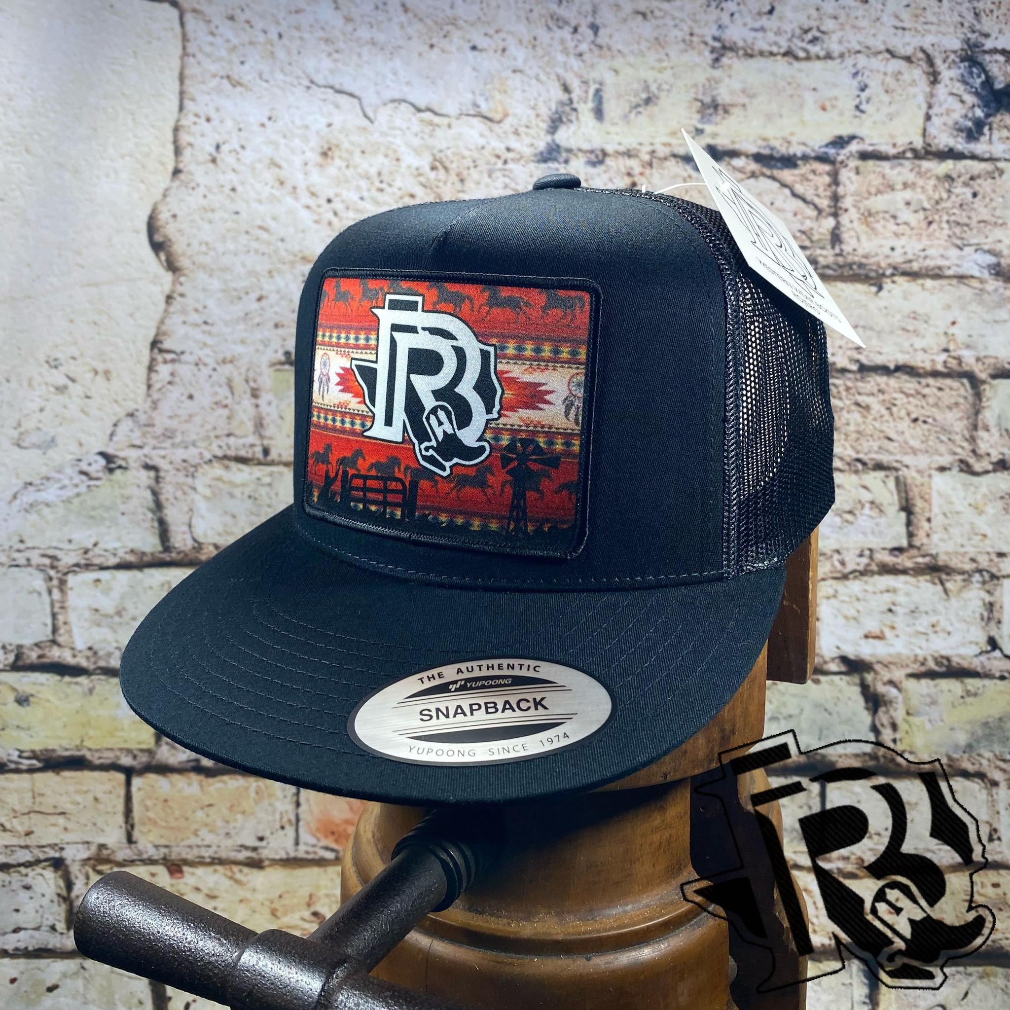 BR CAP RED VINTAGE EDITION: BLACK / BLACK